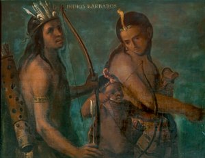 Barbarindianer, ca 1715